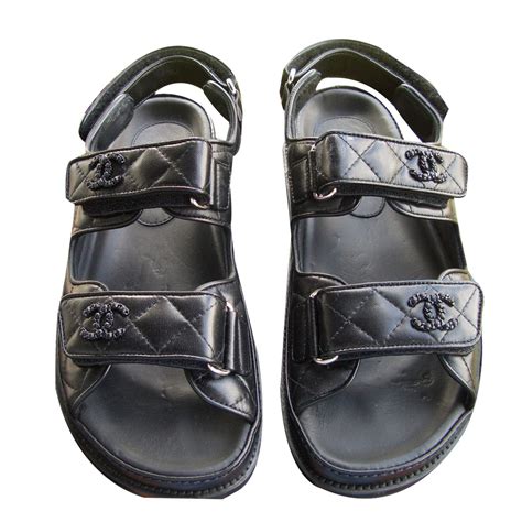 chanel sport sandals|Chanel sandals official site.